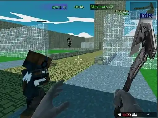 Game: Pixel Fps SWAT Command blocky combat