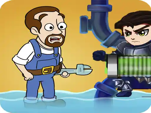 Game: Fontanero Héroe de Tuberías de Agua Rescate de Tuberías Rompecabezas de Agua