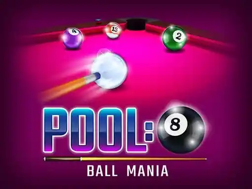 Manía de billar de 8 bolas