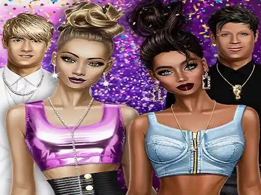 Game: Moda de estrella pop Videoblogger Cambio de imagen Vestir