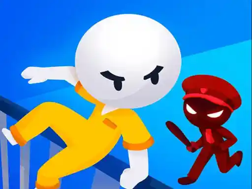 Escape de la prisión 3D: Juego de acción y rompecabezas de Stickman.