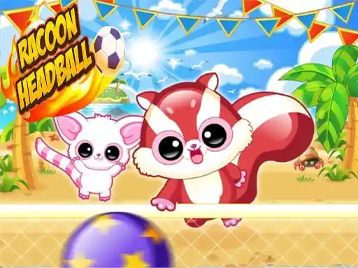Game: Cabeza de mapache con pelota