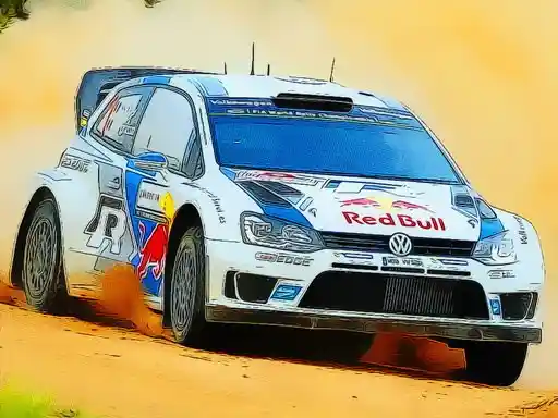 Game: Conducción de rally en rompecabezas