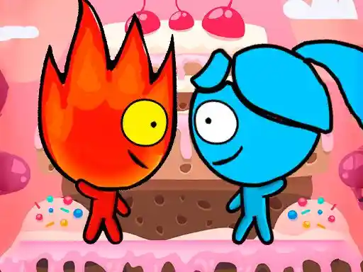 Game: RedBoy y BlueGirl 4 Mundos de Caramelo