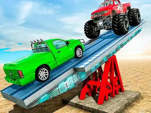 Game: SeeSaw Ramp Car Balance Driving Challenge