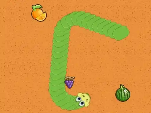 Game: Serpiente quiere frutas.