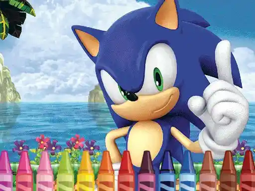Game: Sonic Coloring = Coloreando a Sonic