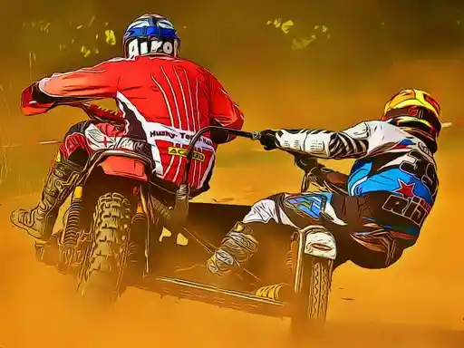 Game: Rompecabezas de Sidecar de Speedway