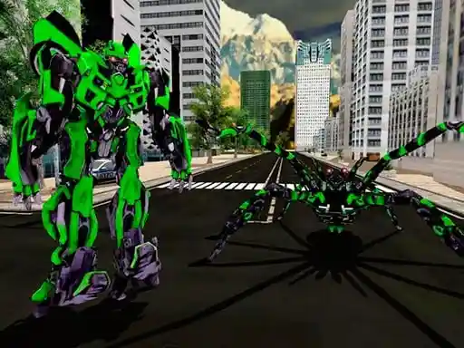Game: Araña Robot Guerrero Araña Robot de la Red