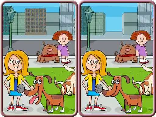 Game: Encuentra la diferencia en la ciudad.