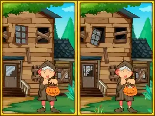 Game: Encuentra las diferencias de Halloween