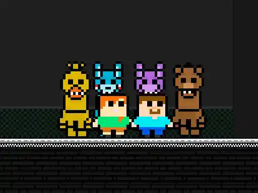 Game: Steve and Alex vs Fnaf