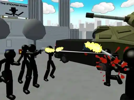 Ciudad de Tirador Stickman