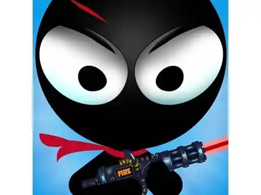 Stickman contra Stickman disparando balas