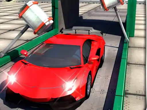 Game: Desafío de pista imposible de coches acrobáticos en 3D