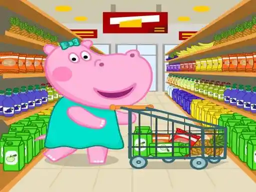 Juegos de compras en el supermercado para niños