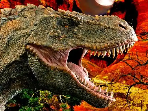 Game: Rompecabezas de dinosaurio TRex