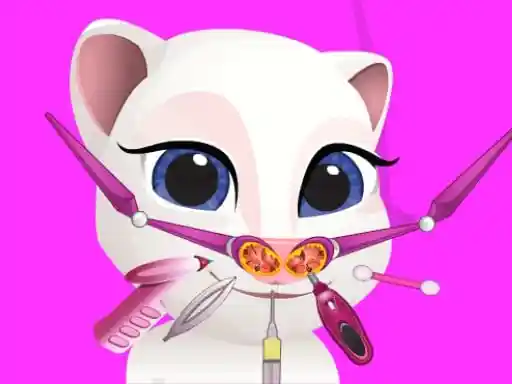 Game: Hablando Tom Angela Doctor de Nariz
