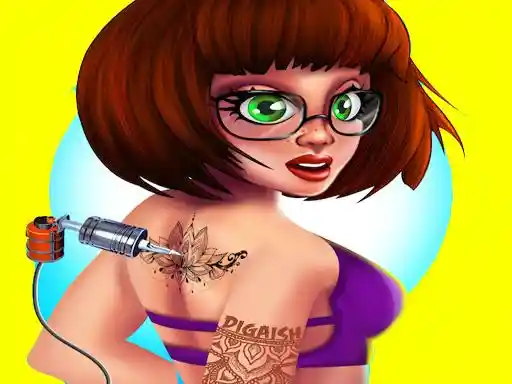 Game: Creador de tatuajes, aplicación de diseños de tatuajes, juegos de tatuajes.