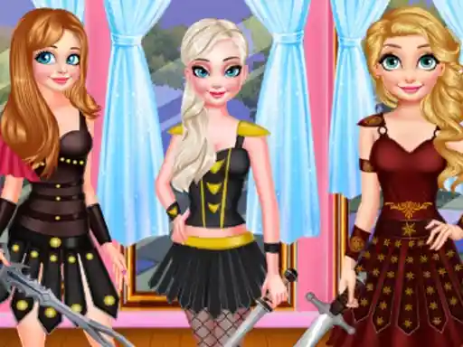 Game: Vestido de princesa guerrera