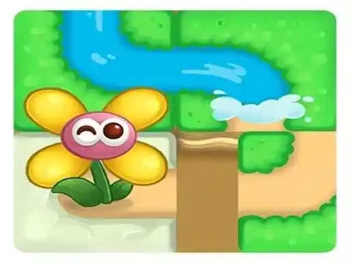 Game: Por favor, riega mi agua - Juego de ingenio de agua.