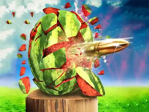 Game: Disparo de sandía en 3D