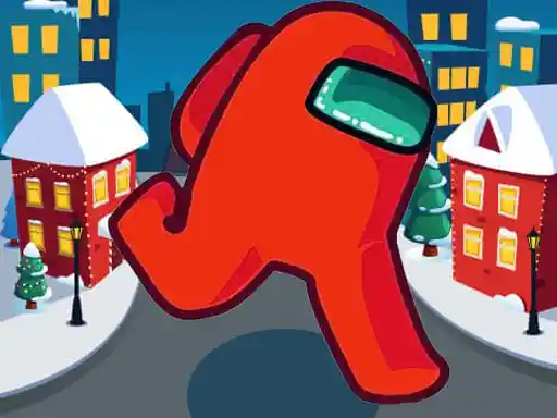 Game: Carrera de Navidad en Among Us