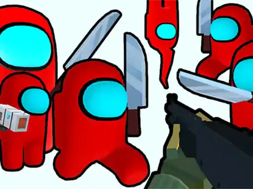 Game: Among Us Shooter Kill All Traitors