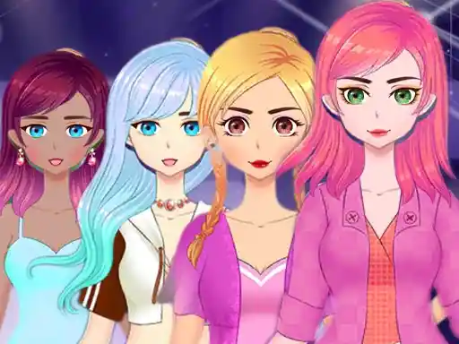 Game: Juego de vestir y maquillar chicas anime