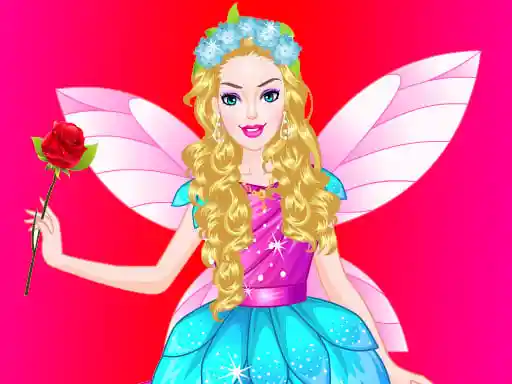 Game: Barbie Ángel Vestir