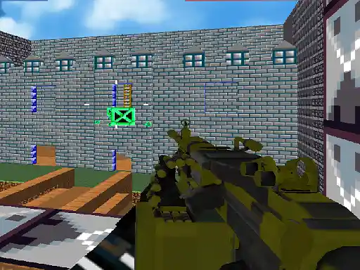 Combate Blocky Swat Divertido 3d