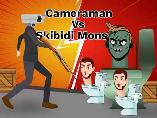 Game: Camarógrafo Vs Monstruo Skibidi Batalla Divertida