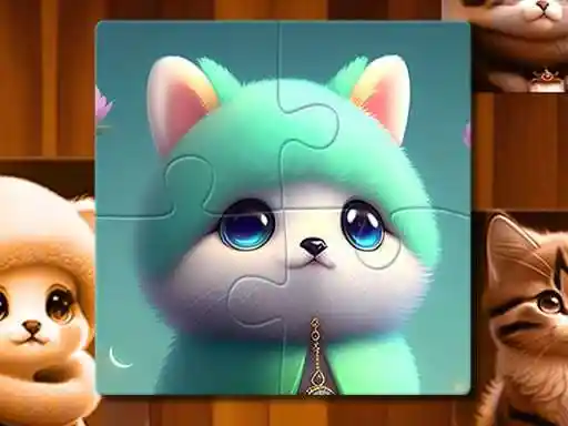 Game: Lindo rompecabezas de gato