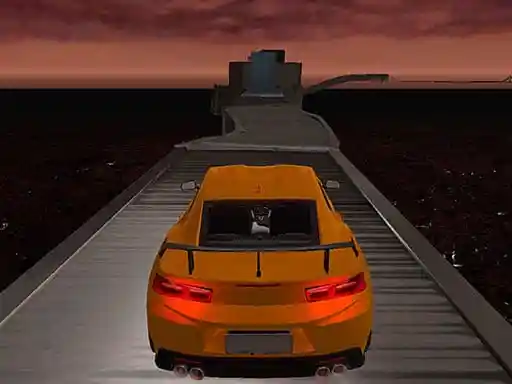 Game: Conducción de coches de acrobacias en Darkside 3D