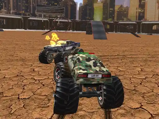 Game: Camión monstruo de demolición del ejército 2020