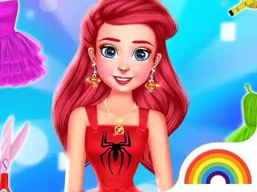 Game: Diseña conmigo trajes de tutú de superhéroes.