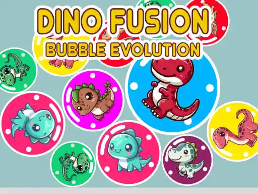 Game: Evolución de Burbuja de Fusión de Dino