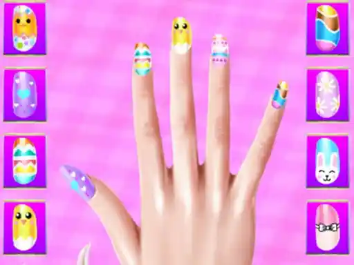 Game: Diseño de uñas de Pascua