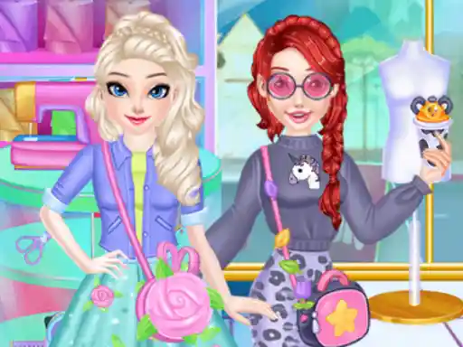 Game: Moda Princesa Cosiendo Ropa