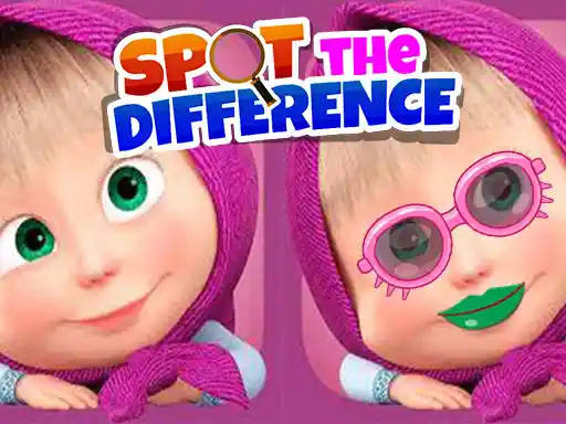 Game: Encuentra las diferencias entre Masha y el Oso.