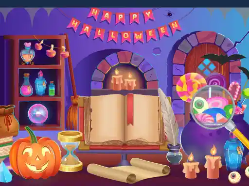 Game: Objetos Ocultos de Halloween