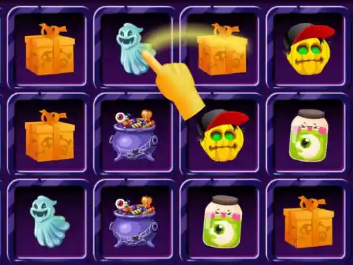 Game: Halloween Match Three (Tres en raya de Halloween)