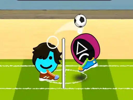 Juego de fútbol de cabeza Calamar Juego