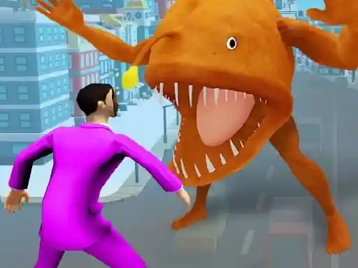 Game: Carrera a casa La lucha de los peces