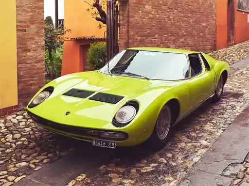 Game: Lamborghini Miura P400 Rompecabezas