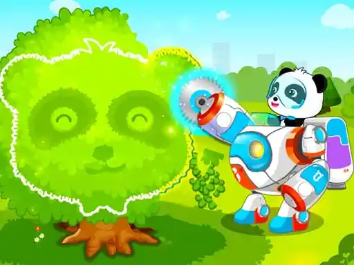 Game: Pequeño Panda Guardián Verde