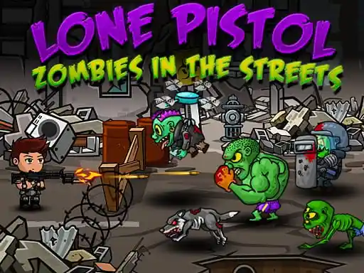 Game: Pistolas solitarias de zombies en las calles.