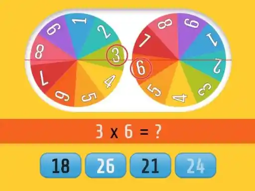 Game: Ruleta de multiplicación