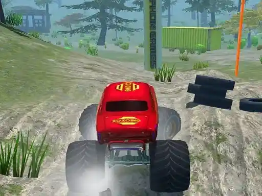 Game: Carreras todoterreno de camiones monstruo