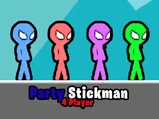 Game: Fiesta de Stickman para 4 jugadores